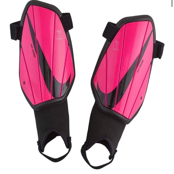 Nike Charge Youth Shinguards Soccer Pink - Picture 1 of 5